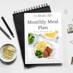 5 Day a Week Monthly Meal Plan with Done for You Shopping List